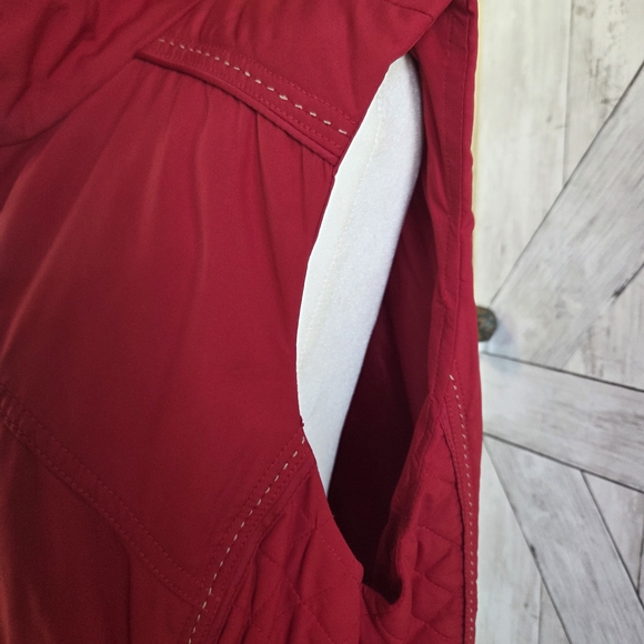 Coldwater Creek Cherry Red Sleeveless Vest - Picture 3 of 7